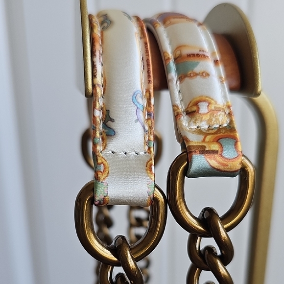 Kurt Geiger Mixed Media Tweed And Satin Shoulder Bag NWT - Picture 11 of 11